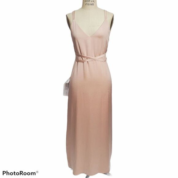 BCBGMaxAzria Tie-waist Slip Dress Size XSMALL - Picture 3 of 12